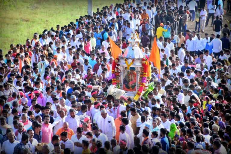 Covid rules violation in chariot festival