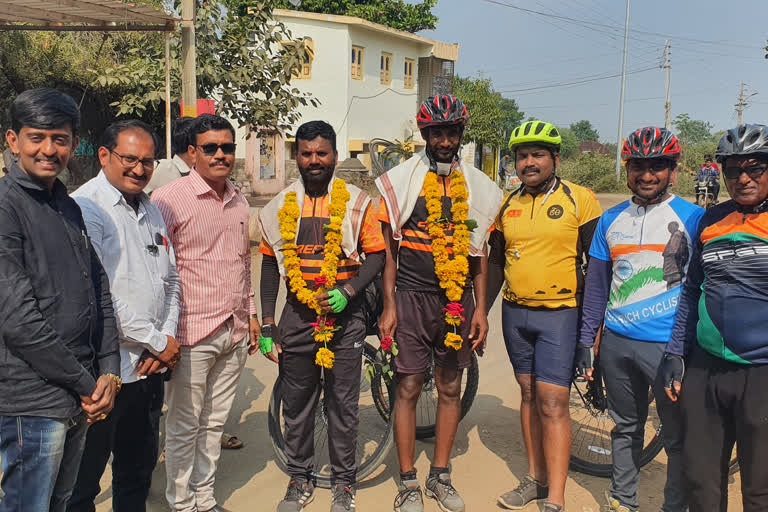 Madha To Tirupati Cycle Riding