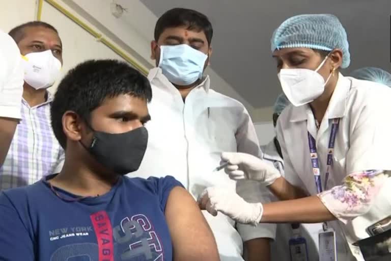 12.3 lakh children were given covid vaccines