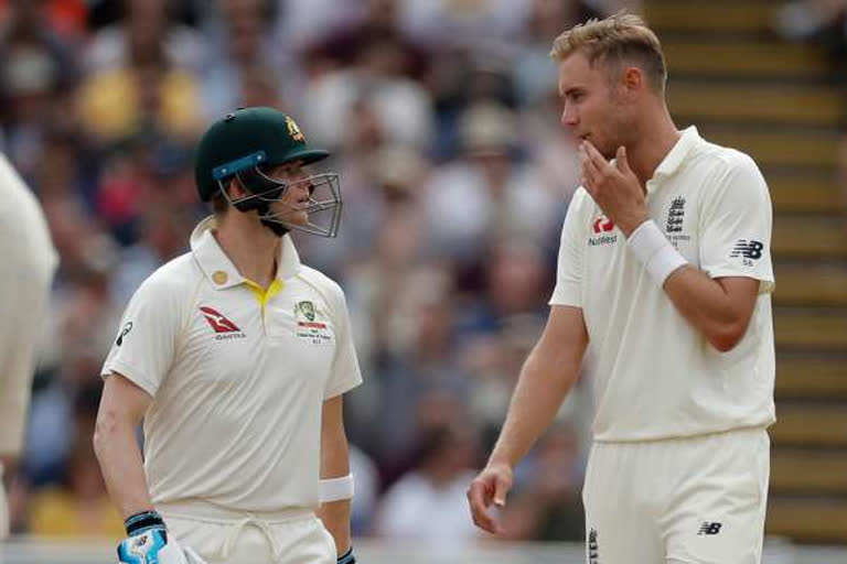 Steve Smith on Stuart Broad, Steve Smith on Broad's absence from Ashes, The Ashes, Smith surprised at Broad's exclusion