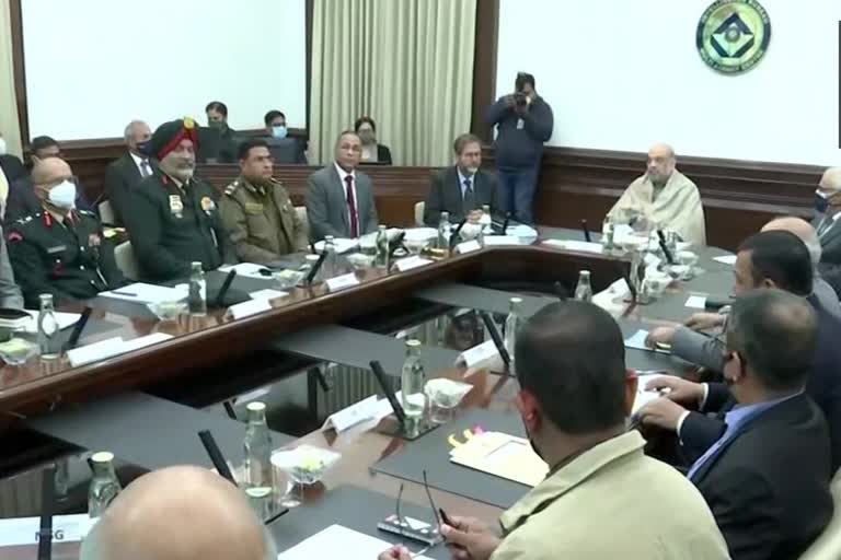 Amit Shah high level security meeting