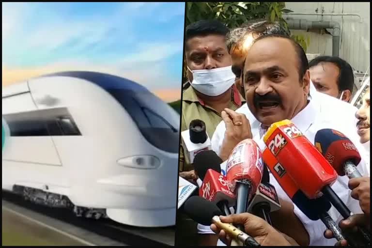 K Rail Project Kerala  Kerala Opposition Leader VD Satheeshan  Protest Against KRail  UDF Protest Kerala  UDF Leaders will visit KRail Project Places  കെ-റെയില്‍ പദ്ധതി കേരള  കെ- റെയില്‍ സര്‍ക്കാരിനെതിരെ പ്രതിപക്ഷ നേതാവ്‌  യുഡിഫ്‌ നേതാക്കള്‍ കെ-റെയില്‍ പദ്ധതി പ്രദേശങ്ങള്‍ സന്ദര്‍ശിക്കും  തിരുവനന്തപുരം വാര്‍ത്തകള്‍  Kerala Latest News