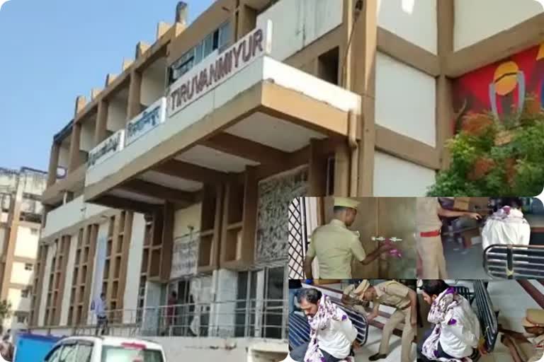 திருவான்மியூர் ரயில் நிலைய கொள்ளை: கணவன், மனைவி சதி - பின்னணி என்ன ?