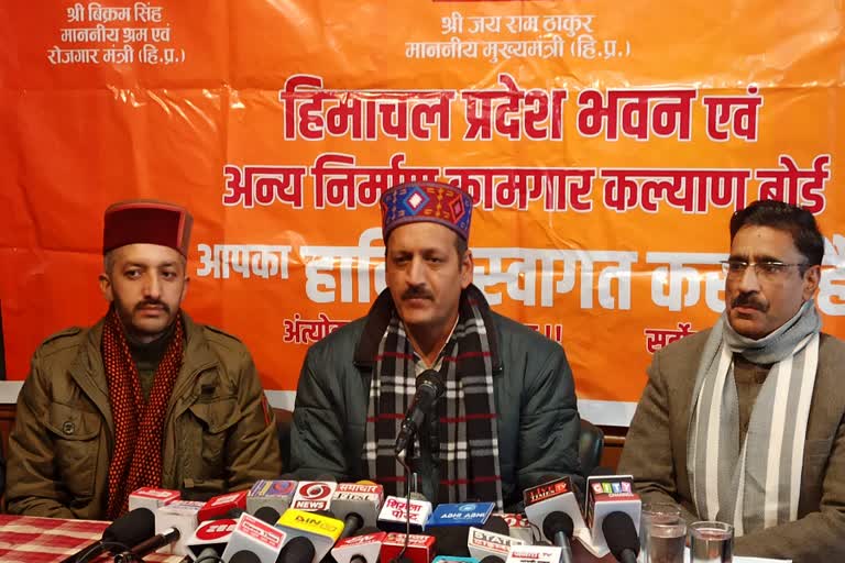 laborers will be registered in Himachal