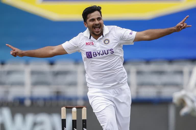 Thakur gets his maiden five wicket haul