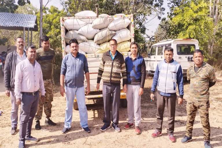 Illegal Paddy Balrampur