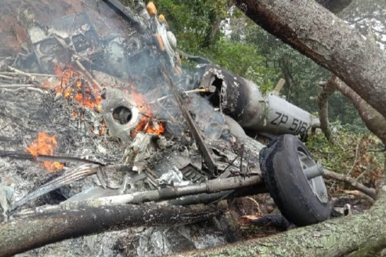 iaf gives detailed report to rajnath singh on cds chopper crash