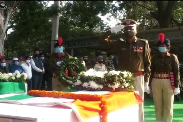 Tribute paid to the martyred police personnel