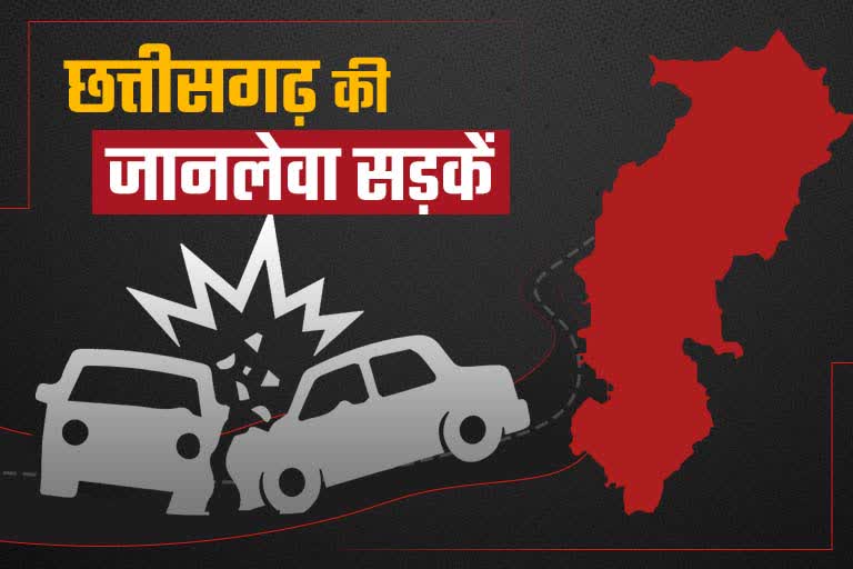 chhattisgarh road accidents 2021
