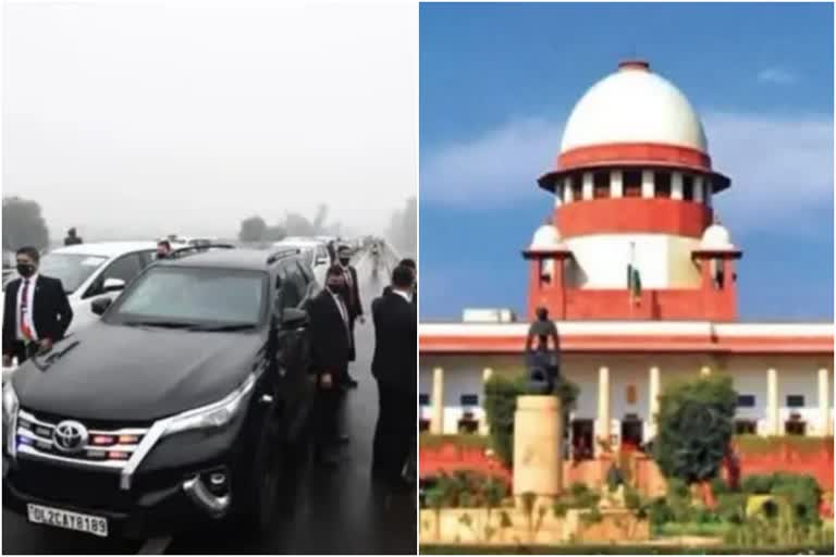 reactions on indian prime ministers security breach  plea in supreme court of India on security breach of prime minister  ഇന്ത്യന്‍ പ്രധാനമനന്ത്രിയുടെ സുരക്ഷ വീഴ്ച  പ്രധാനമന്ത്രിയുടെ സുരക്ഷ വീഴ്‌ചയുമായി ബന്ധപ്പെട്ട്‌ ഹര്‍ജി