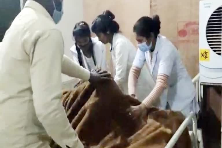 Three girl students faint after getting corona vaccine