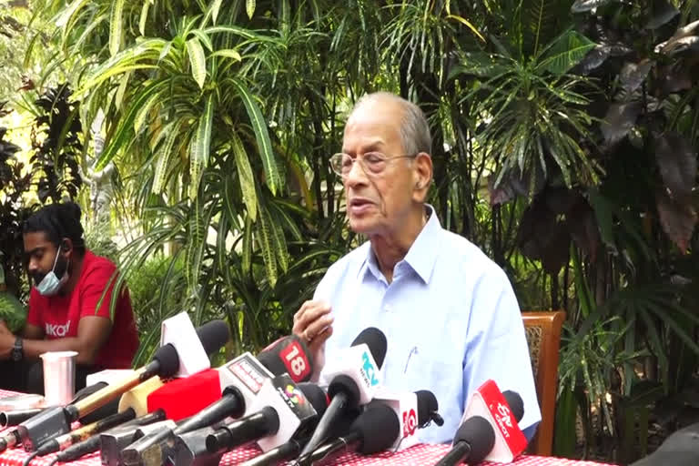 E Sreedharan opposes silverline project  കെ റെയിലിനെതിരെ ഇ ശ്രീധരൻ  സിൽവർ ലൈനിൽ സർക്കാരിനെതിരെ ഇ ശ്രീധരൻ  E Sreedharan against k rail