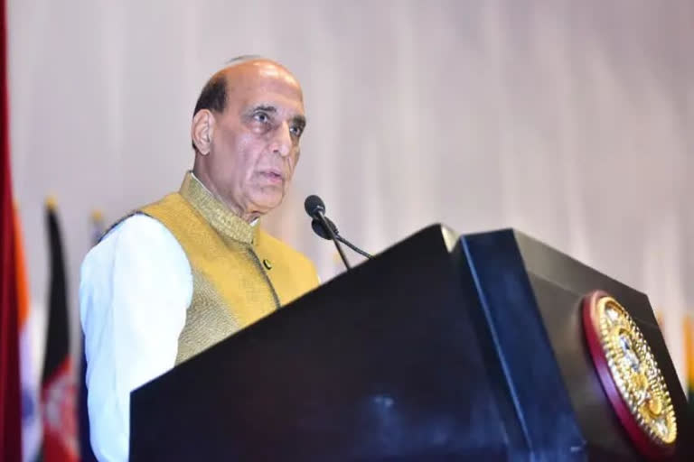 "will change ten CM in five years, its party's internal matter: Rajnath Singh during Vijay Sankalp rally