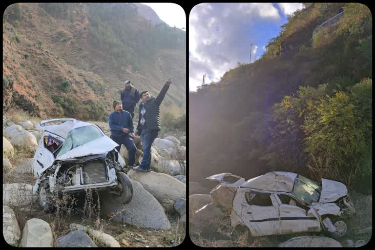 CAR ACCIDENT IN CHOPAL