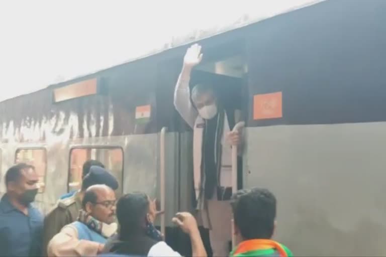 railway minister ashwini vaishnaw visit to jajpur