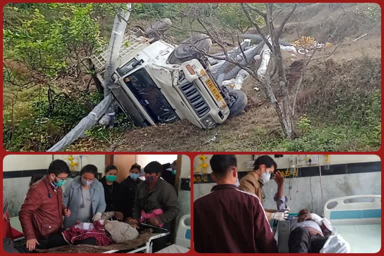 JEEP ACCIDENT IN MANDI