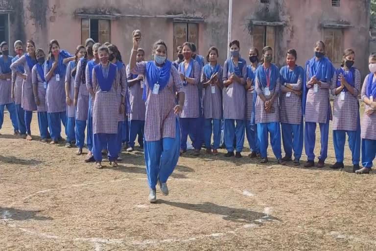 4th annual athletics meet of khariar degree womens college