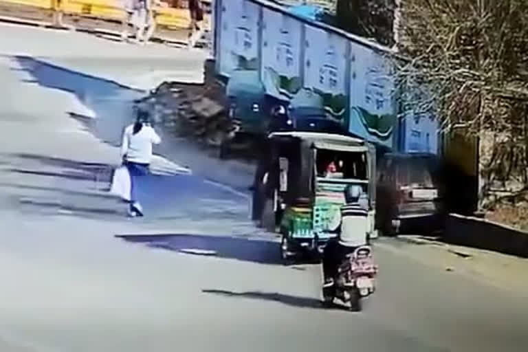 Road accident in Ranchi