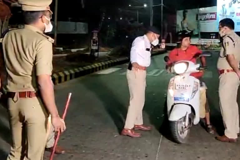 Police commissioner and DCP together inspection on city