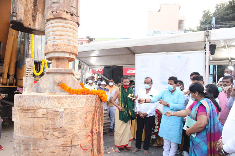 BDA chairman SR Vishwanath  inaugurate 260 core value works