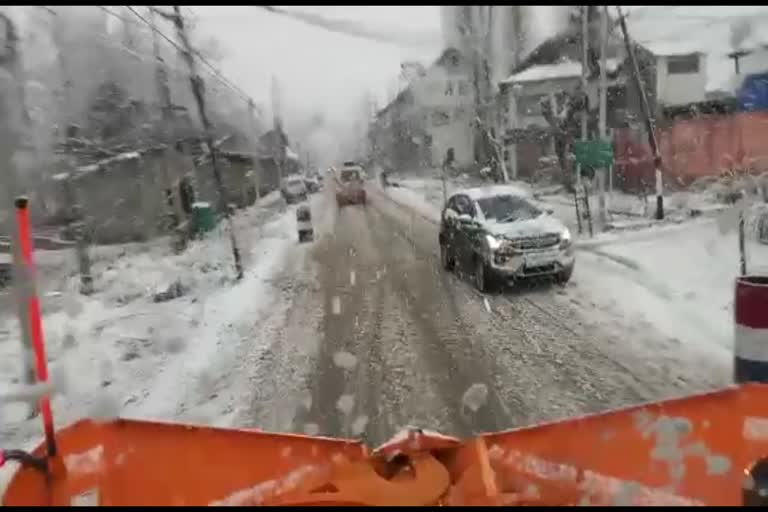 Restored Traffic in Pulwama