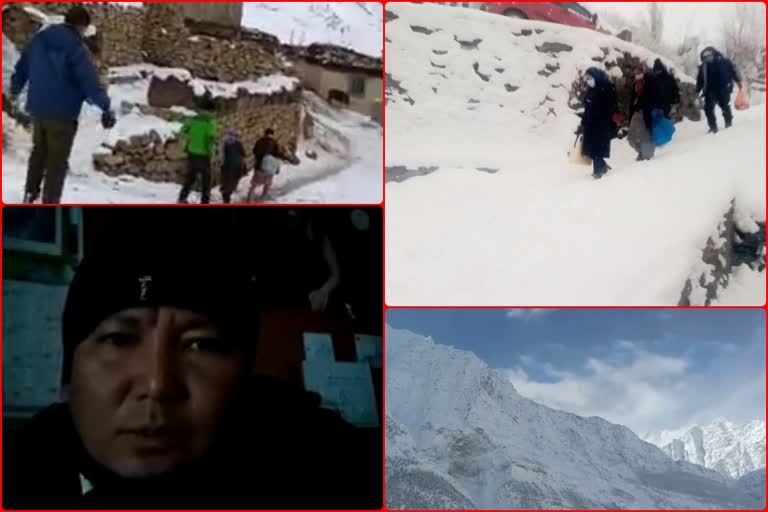 Vaccination camp in Kaza