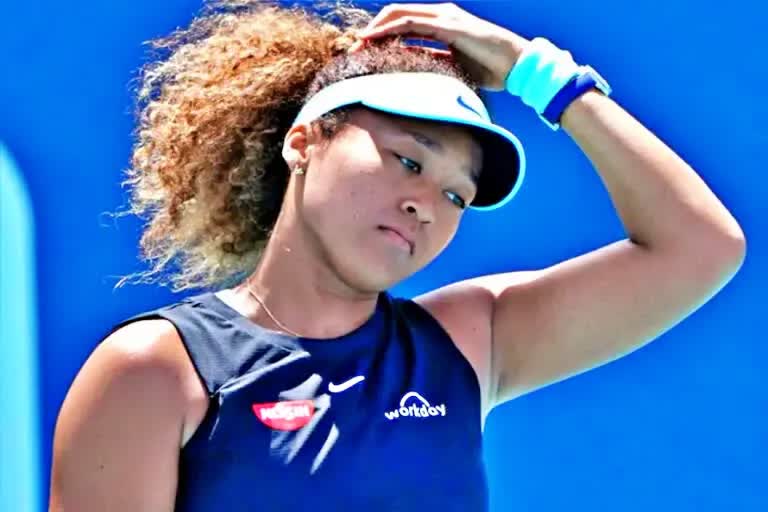 Melbourne tournament  Naomi Osaka  Japanese tennis player  खेल समाचार  मेलबर्न टूर्नामेंट  नाओमी ओसाका  पेट में चोट  डब्ल्यूटीए टूर्नामेंट  मेलबर्न  Abdominal injury  WTA Tournament  Melbourne  Sports News  Sports News in Hindi