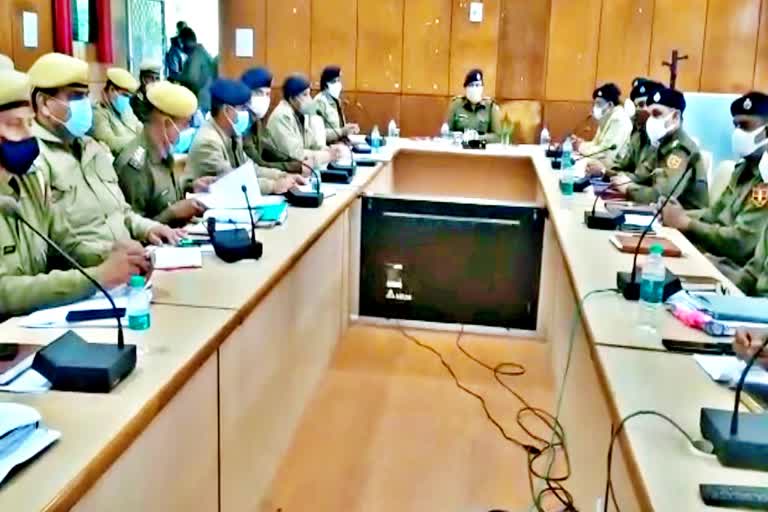 Alwar Police Crime Meeting 2022