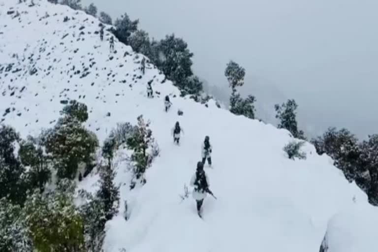 indian army snow