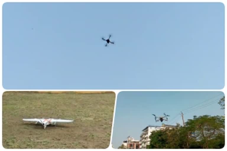 drone will collect sample in Indore