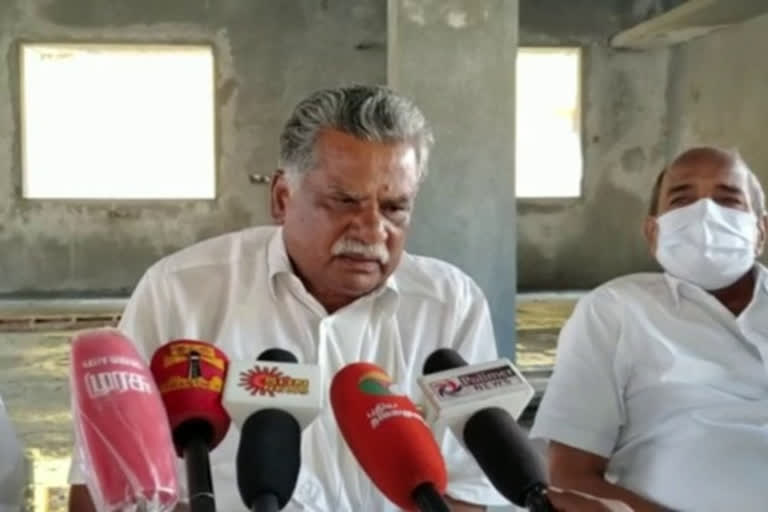 CPI State Secretary Mutharasan press meet