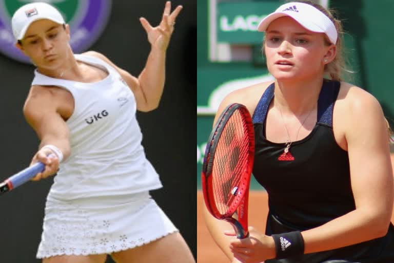 Adelaide International 2022  Ashleigh Barty  Elena Rybakina  tennis player  Adelaide International  एडिलेड अंतर्राष्ट्रीय  एलिना रिबाकिना  एशले बार्टी