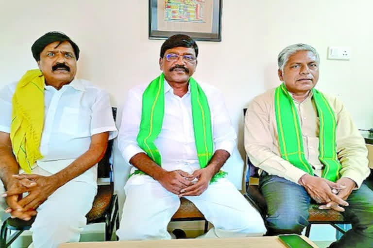 Telugu farmer state president Marreddy Srinivas Reddy