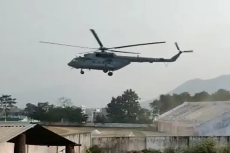 Suspicious helicopter makes landing bid in Gajapati, triggers panic among people