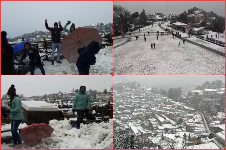 snowfall in shimla