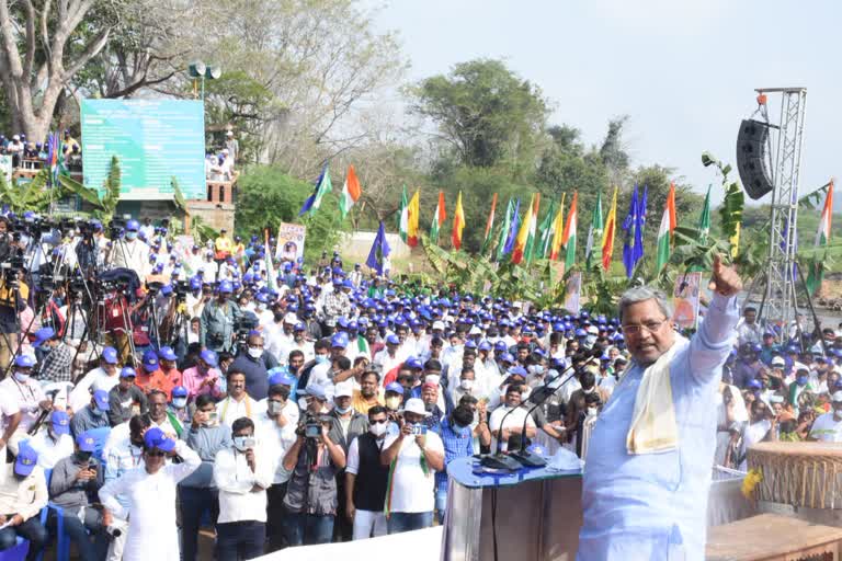 ಮೇಕೆದಾಟು ಪಾದಯಾತ್ರೆ