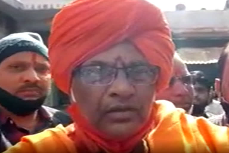 sikar mp sumedhanand saraswati