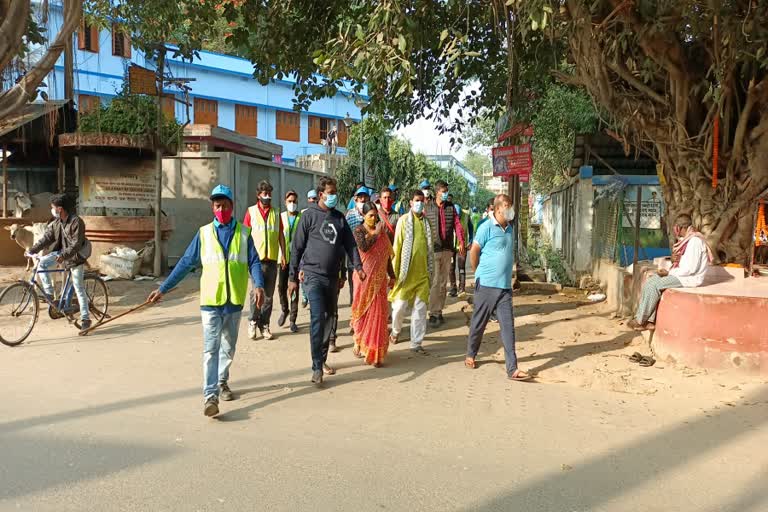 Covid Restrictions in Bolpur