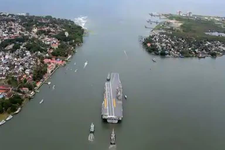 INS Vikrant ପରବର୍ତ୍ତୀ ସାମୁଦ୍ରିକ ପରୀକ୍ଷଣ ଆରମ୍ଭ