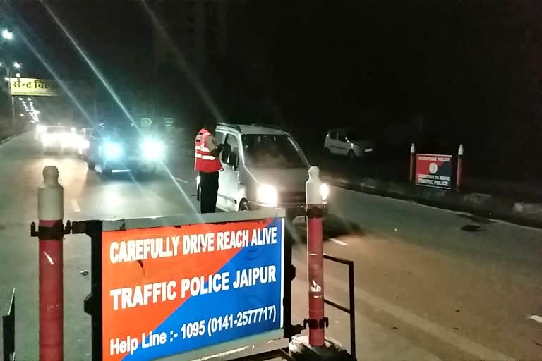 Night Curfew In Jaipur