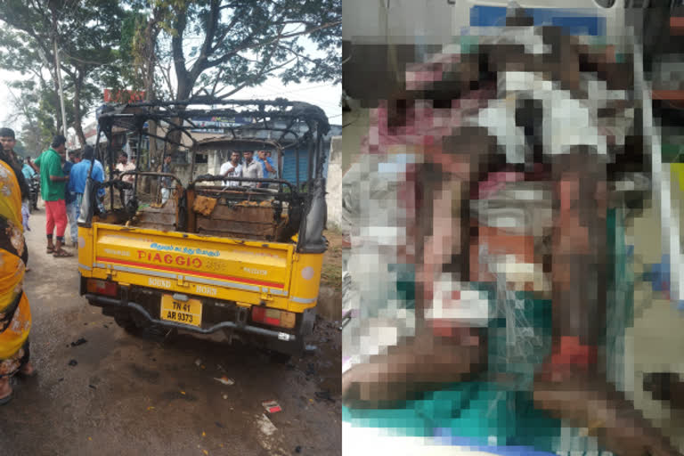 ஆட்டோ ஓட்டுநர் தீக்குளிப்பு...!