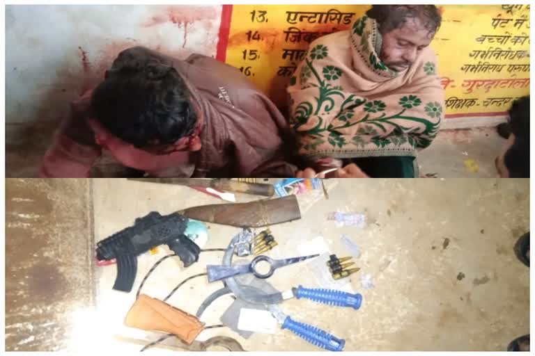 Villagers caught fake Naxalites Kanker