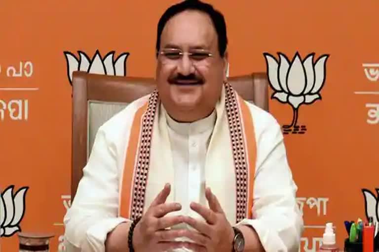 BJP chief Nadda tests positive for coronavirus  JP Nadda covid positive  bjp chief covid positive  ജെപി നദ്ദക്ക് കൊവിഡ്  ബിജെപി മേധാവിക്ക് കൊവിഡ്