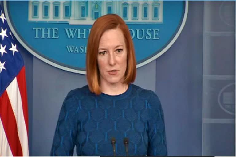 White House Press Secretary Jen Psaki