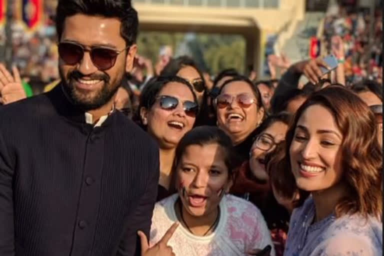 three years of Uri  Yami Gautam on three years of Uri  Uri the Surgical strike turns 3  Vicky Kaushal on three years of Uri  ഉറിയുടെ ഓര്‍മ പുതുക്കി വിക്കിയും യാമിയും‍  Vicky Kaushal Yami Gautam on Uri