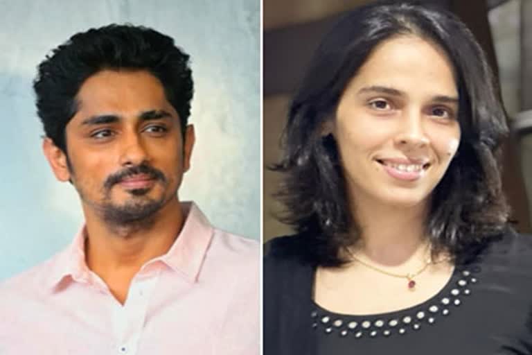 Actor Siddharth apology to Saina Nehwal