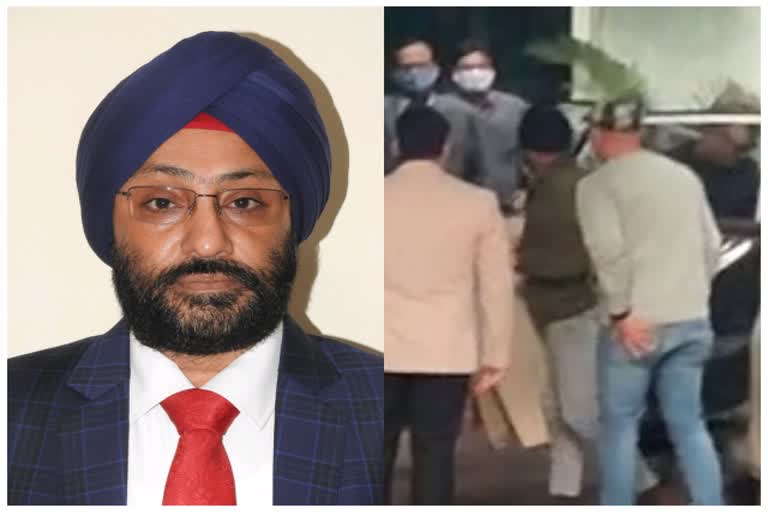 Suspended IPS officer GP singh arrested in Delhi