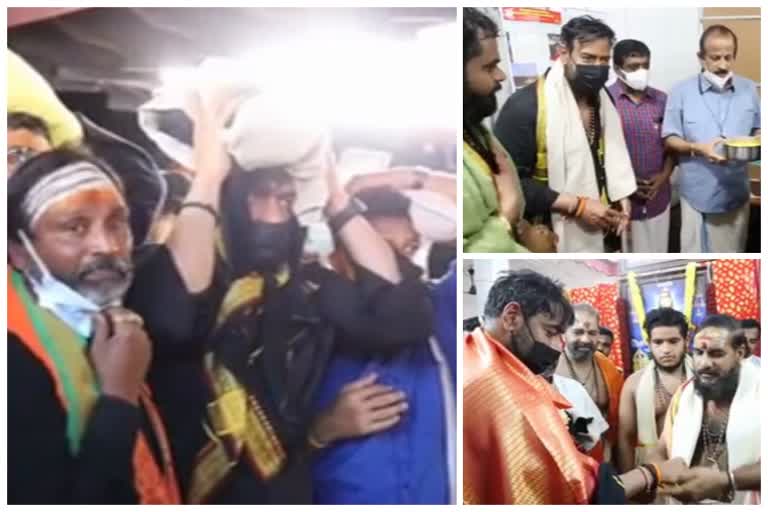 Ajay Devgan visited Sabarimala temple