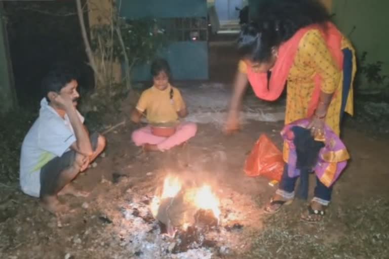 bhogi celebration at thiruvallur