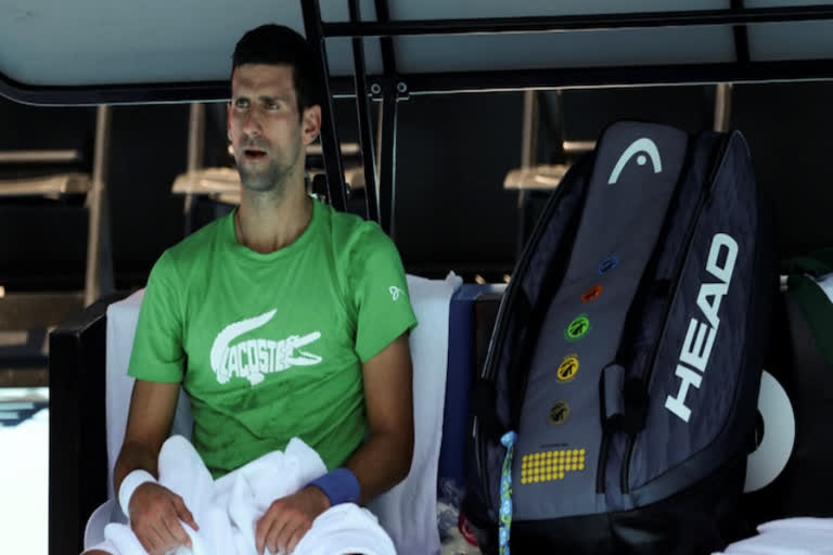 Novak Djokovic included in Australian Open draw amid continued uncertainty over visa  Novak Djokovic  Australian Open draw  ഓസ്‌ട്രേലിയൻ ഓപ്പണ്‍ നൊവാക് ജോക്കോവിച്ചിനെ നറുക്കെടുപ്പിൽ ഉൾപ്പെടുത്തി  നൊവാക് ജോക്കോവിച്ച്